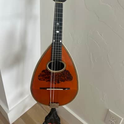 Gorgeous Martin Style Vintage 1800’s J. Howard W. Foote & Co CHALLENGE ROSEWOOD Bowlback Mandolin Challenge Bowlback Tater Bug Mandolin - Brazilian Rosewood image 1
