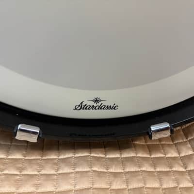 Tama Starclassic Walnut Birch 22” Bass Drum- Black Clouds & Silver Linings 22x18 image 19