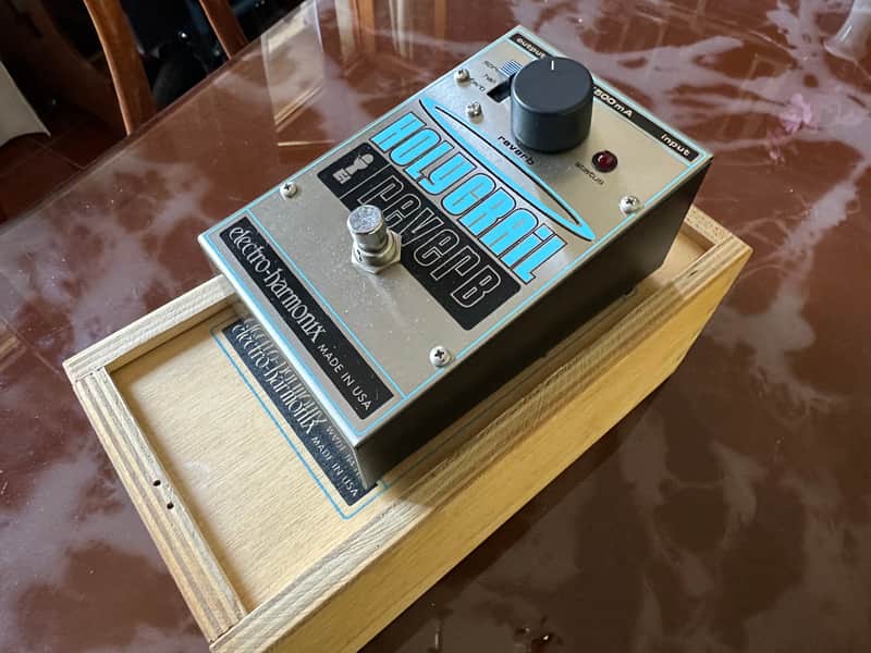 Electro-Harmonix Holy Grail Reverb V1 2002 - 2009 - Silver / Blue image 1