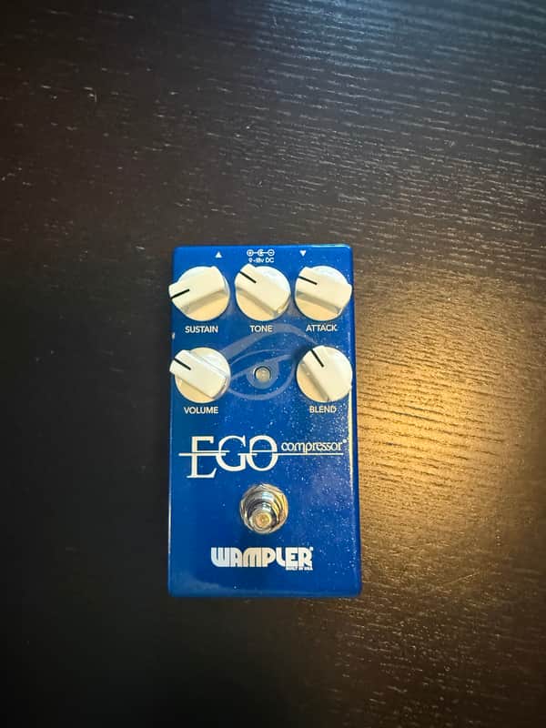 Wampler Ego Compressor V2 (Small Logo) 2010s - Blue image 1