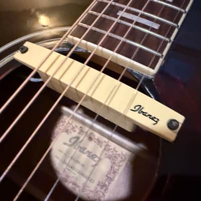 Ibanez SGE220VS Stage Series Dreadnought Acoustic/Electric Guitar 2010s - Vintage Sunburst image 8