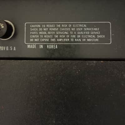 Starforce Starforce Guitar Amplifier SGA125 vintage 1988 Blue image 9