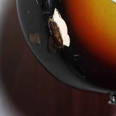 Fender Stratocaster 1965 série L Sunburst - guitare électrique - occasion (+ étui) image 9