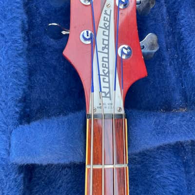 Rickenbacker 4001 1974 Burgundyglo image 5