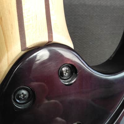 Harley Benton FanFret-7 TPB DLX guitar image 4