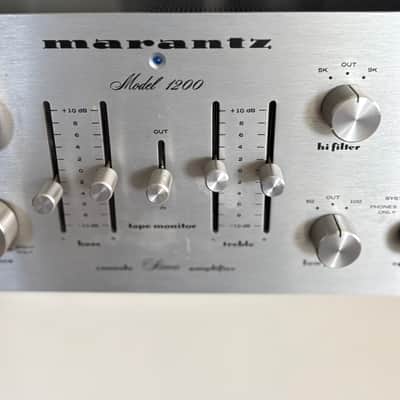 Marantz Model 1200 integrated amplifier 1970’s image 3