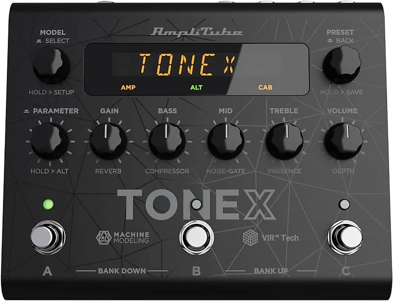 IK Multimedia TONEX Pedal tone modeling amp & cab pedal image 1