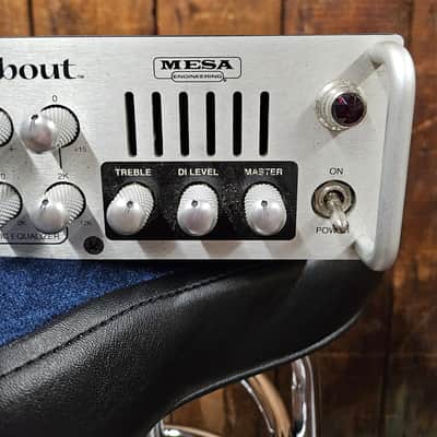 Mesa Boogie Walkabout Compact 300-Watt Bass Amp Head 2001 - 2017 - Silver image 4