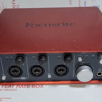 Focusrite Scarlett 18i8 2nd Gen USB Audio Interface 2016 - 2018 - Red / Black image 1