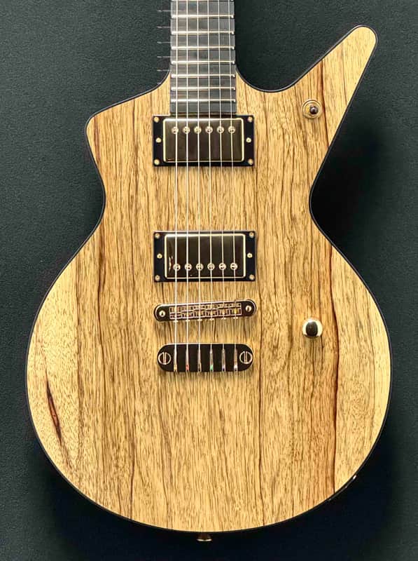 Dean - USA - Custom African Black Limba/KORINA Cadillac - Oil Finish - Seymour JB and Jazz Pickups - Gold Hardware - 12"-16" Compound Radius - Slim "D" Neck Profile - Brass Nut - Jeskar Gold Jumbo Frets - 22 Frets - OHSC - Call for Best Price !!! image 1