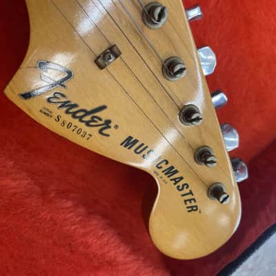 1978 Fender Musicmaster – Olympic White – Original Case - Original Vintage image 2