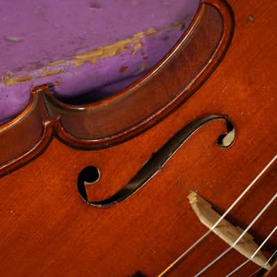1920s German Fine-Quality Strad-Copy 4/4 Violin (VIDEO! Fresh Adjustments, Ready) image 8