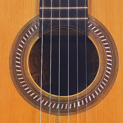 Salvador Ibáñez Classical Guitar c.1897–1905 – Bajada San Francisco 23 – Original Finish, Rosewood, With Period Shipping Case image 3