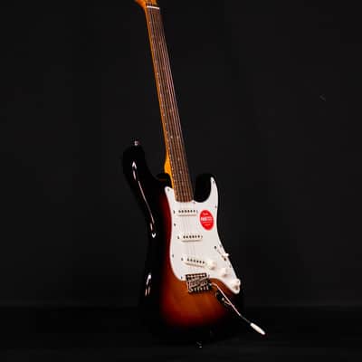 Squier Classic Vibe '60s Stratocaster, Laurel FB, 3-Color Sunburst image 8