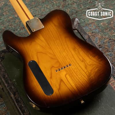 1992 Fernandes TE-85 Telecaster Active Pickups made in Japan Rare Brown Burst Finish image 9
