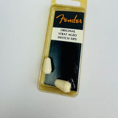 Fender Original Strat Aged Switch Tips (1990s–2000s, NOS)