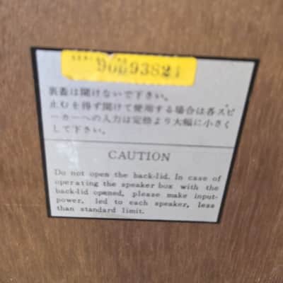 Sansui SP 3000 1969 - wood image 12