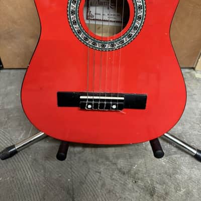Martin Smith W-34-RD-PK 34 inch 1/2 Size Classical Guitar - Red #465 image 5
