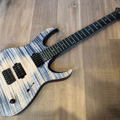 Mayones Mayones Duvell Elite 6 Blue Feather Custom shop  2021 image 8