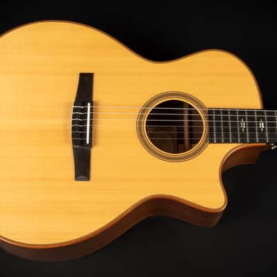 2018 Taylor 714ce-N - Natural | USA All Solid Grand Auditorium Crossover Classical Guitar Nylon Cutaway Pickup | OHSC image 4