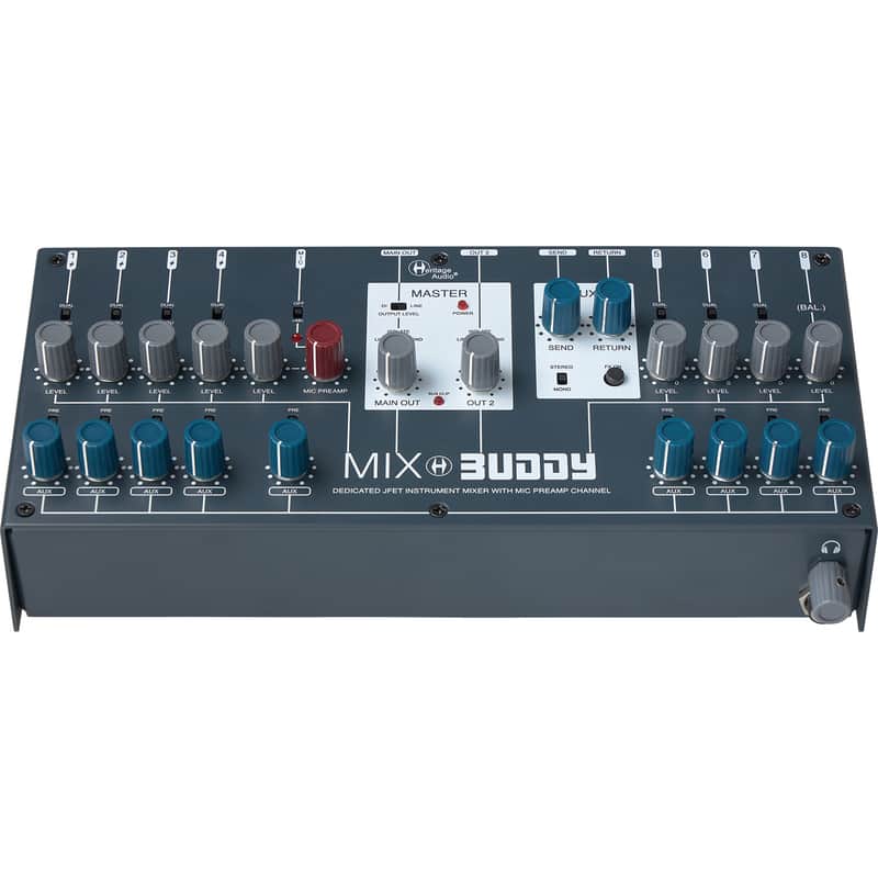 Heritage Audio Mix Buddy 8-Channel Stereo Mixer / Switcher image 1
