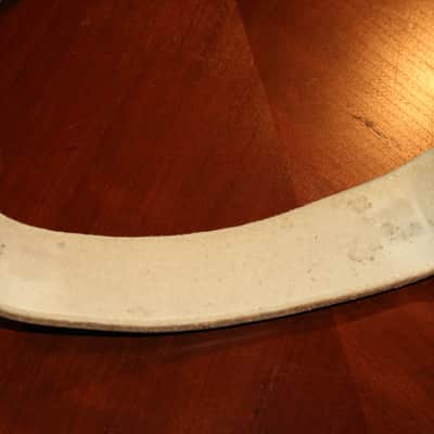 Bobby Lee  Leather Guitar Strap  Circa 1958-1960 - White image 11