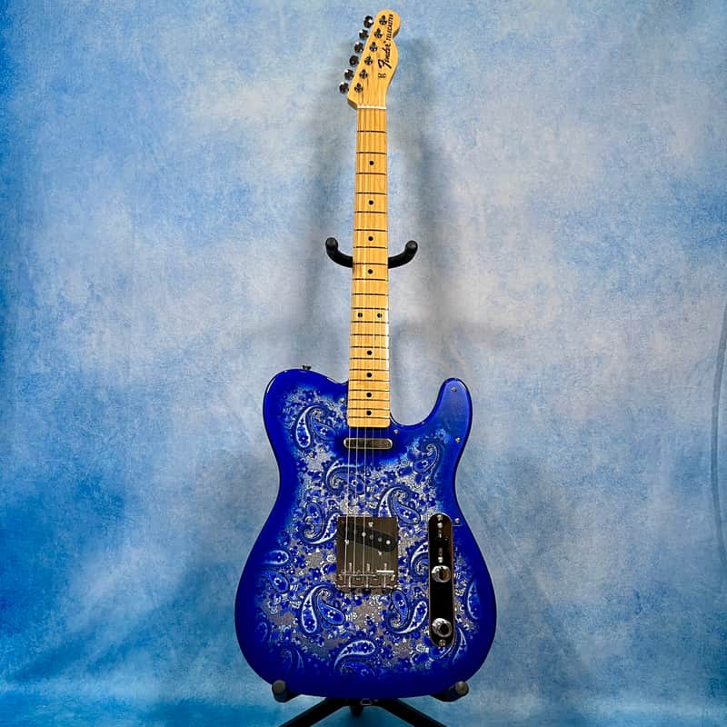 *NEW IN BOX* 2026 Fender Japan Limited Edition Indigo Paisley Telecaster, Fender Flagship Tokyo Store Exclusive Color, MIJ JD26