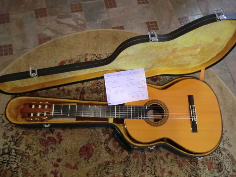 1984 Ryoji Matsuoka GA1000 Classical Guitar w/OHSC & Reg Card Ibanez Mastercraft image 1