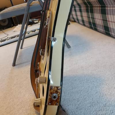 Royal Artist Bruno Rare 1960s Vintage Short-Scale Bass w/Gig Bag image 4