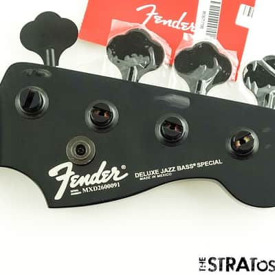 Fender Duff McKagan Deluxe Precision Bass NECK & TUNERS Black Contemporary image 1