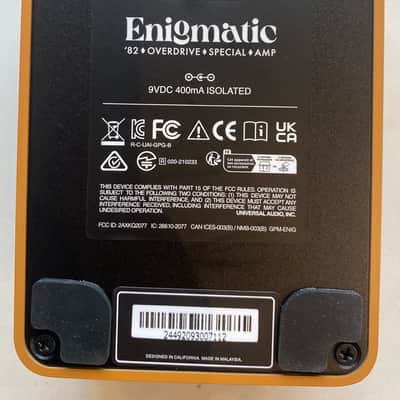 Universal Audio Enigmatic '82 Overdrive Special Amp 2024 - Present - Gold image 4