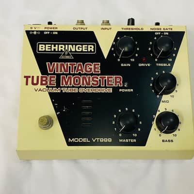 Behringer VT999 Vintage Tube Monster Vacuum tube overdrive image 5