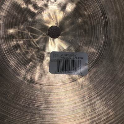 Sabian Paragon Neil Peart Cymbal Set (14"(Hi-Hats),22",16",10") & Road Runner Wheeled Case image 15