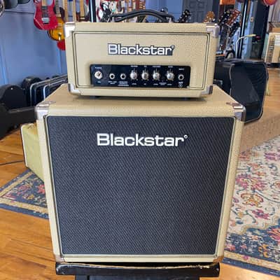 Blackstar HT-1R 1-Watt 1x12" Tube Guitar Amp Half Stack 2010s - Blonde image 1