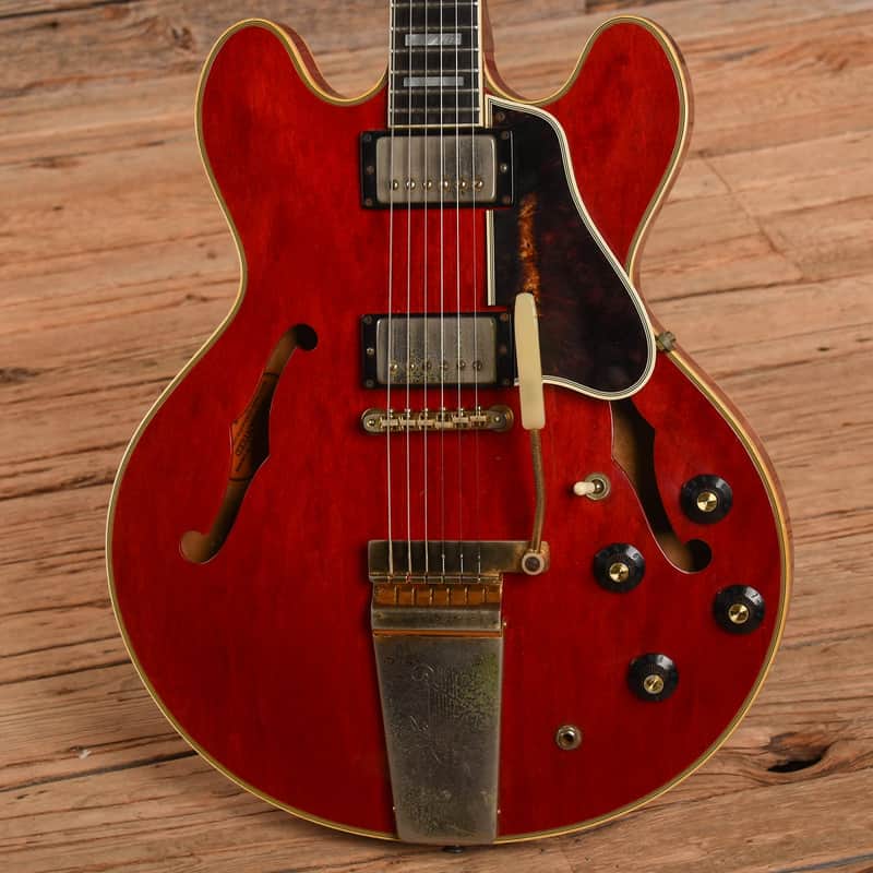 Gibson ES-355TD Mono with Lyre Vibrola image 3