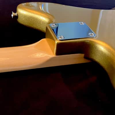 Fender FSR MIJ Made in Japan 2025 MH Matching Headstock Traditional 60s Jazzmaster - Mystic Aztec Gold image 17