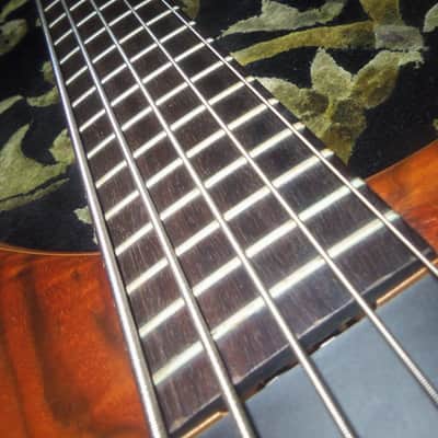 Alembic Epic 5 String Bass 1994 Natural image 8