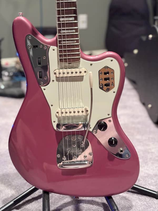 Fender 50th Anniversary Jaguar 2012 - Burgundy Mist Metallic image 1