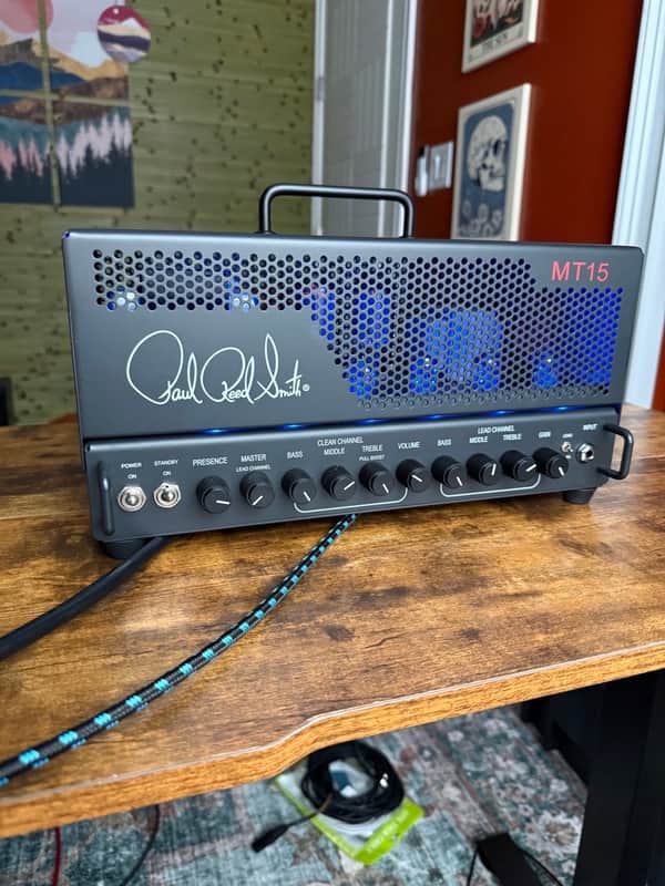 PRS MT 15 V1 Mark Tremonti Signature 15-Watt Tube Amp Head image 1