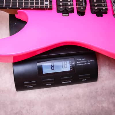 JACKSON USA Custom Shop Dinky HSH Floyd "Neon Pink + Ebony" (2026) image 22