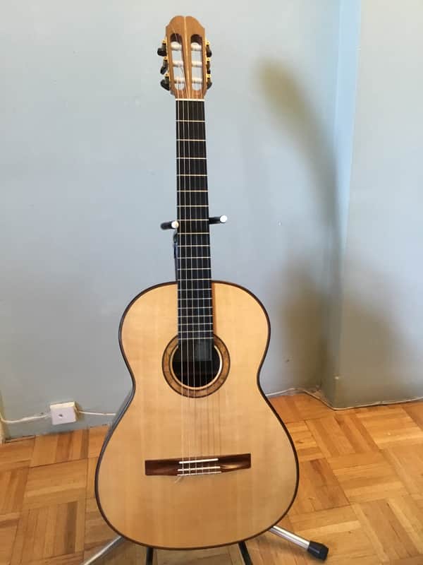 Sergei de Jonge  Spruce top/ Indian Rosewood back and sides 2004 French polish image 1
