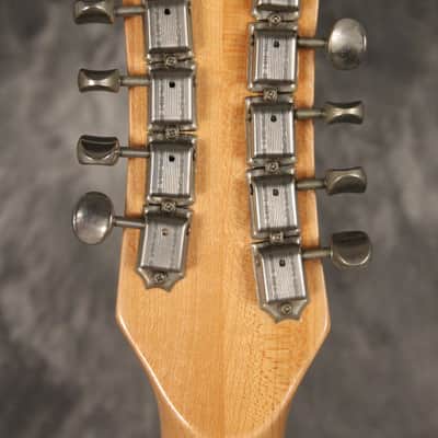 Mosrite Joe Maphis 12/6 Double Neck Rare Pearl Finish 1966 Pearl image 9