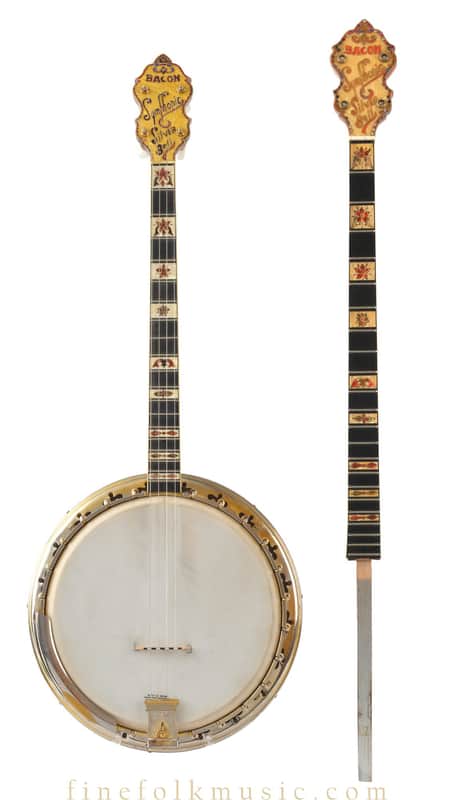 Bacon / Gretsch Symphonie Silver Bell 1940s Tenor Banjo image 1
