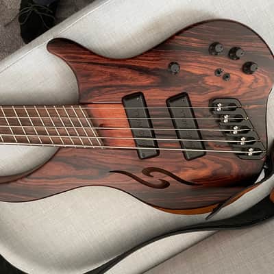 Dingwall Afterburner II 5 string bass Walnut image 1