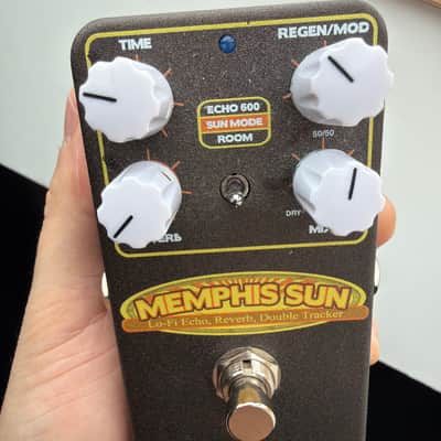 Keeley Memphis Sun Lo-Fi Reverb, Echo and Double Tracker 2015 - Present - Brown image 3