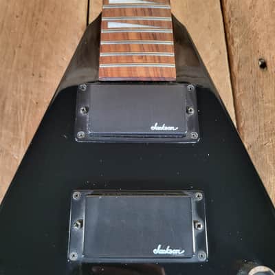 Jackson JS30RR Randy Rhodes V 2009 w/Jackson Molded Case- Black image 23