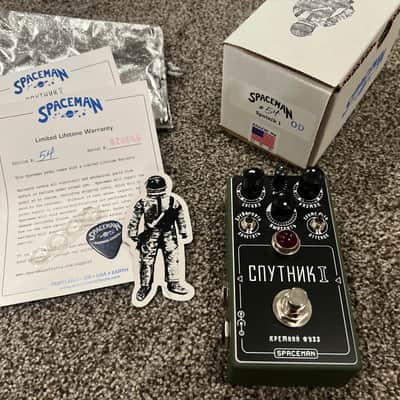 Spaceman Sputnik I Silicon Fuzz Olive Drab Cyrillic PDX Custom image 1