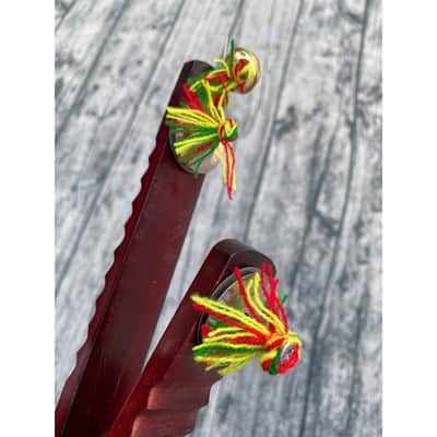 “Senh Tien” Coin Clappers Musical Instrument, Vietnamese percussion instrument, Castanet VietNam, royal court music, and traditional dance such as chầu văn, ca trù, and hát chèo. image 11