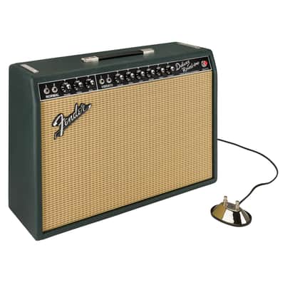 Fender FSR 65 Deluxe Reverb British Racing Green - Tube Amp image 4
