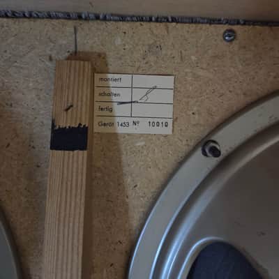 1971 Celestion G12H T1534 Quad – 102 014 Pulsonic – Winston 4x12 image 3